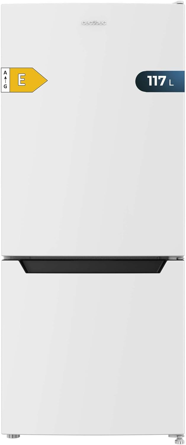 Frigorífico Combi No Frost 117L Blanco Clase E con Fast Freezing