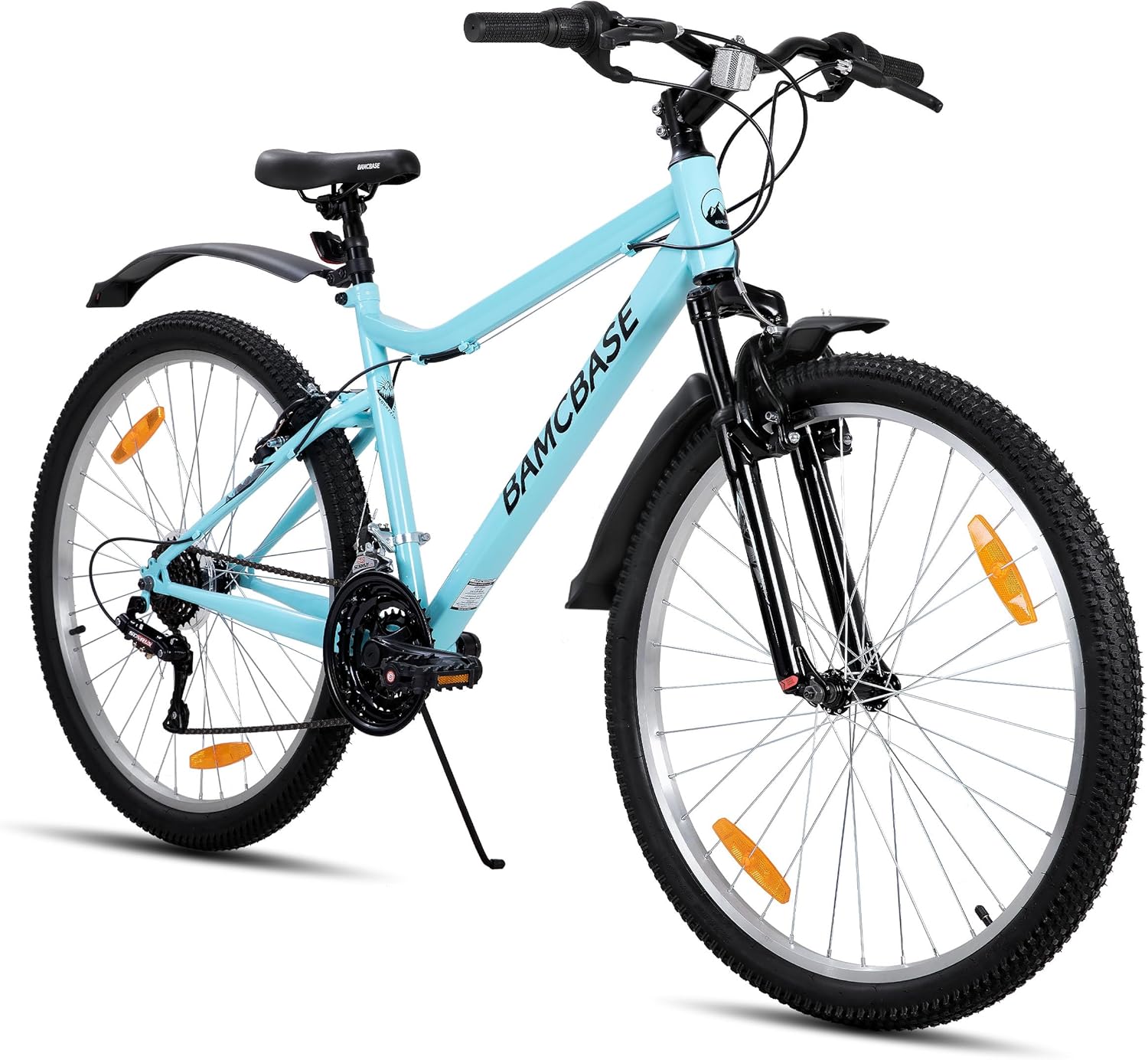 Bicicleta de Montaña para Mujer 26 con 18 Velocidades, Cuadro de Acero y Frenos V