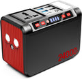 Generador Portátil 80W con Enchufe 220V, Puertos USB y LED para Camping y Viajes