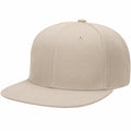 Gorra Unisex Beige con Visera Plana Ajustable