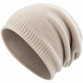 Gorro de Punto Unisex Beis para Climas Fríos