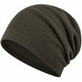 Gorro holgado unisex verde oliva