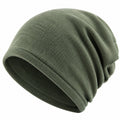 Gorro Slouch Unisex Verde Oliva