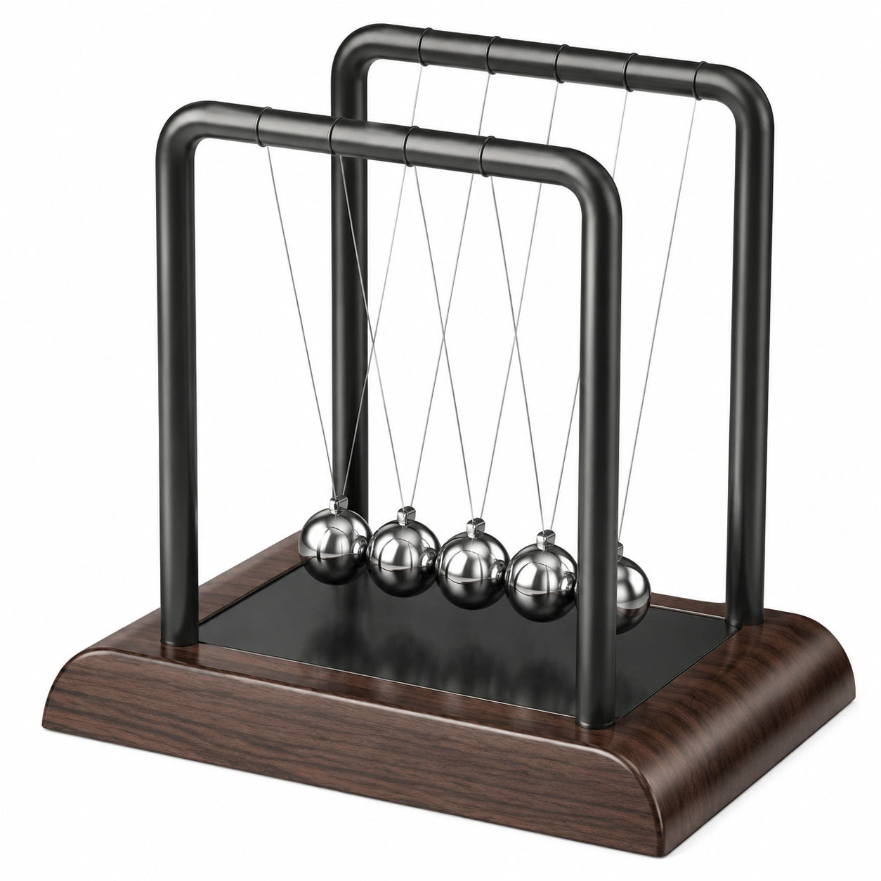 Péndulo de Newton de Bolas Metálicas Plata