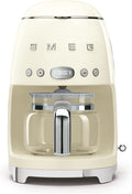 Cafetera de Goteo Smeg DCF-01CREU, Estilo Retro