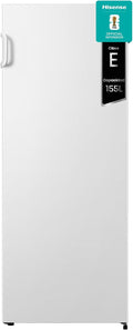 Hisense Congelador Vertical 147L, No Frost, Superfreeze, Alarma de Puerta, BigBox, Blanco