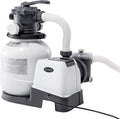 Intex 55226 - Filtro de Arena 7900 L/H para Piscinas Desmontables, Multifunción con Sistema de Bloqueo