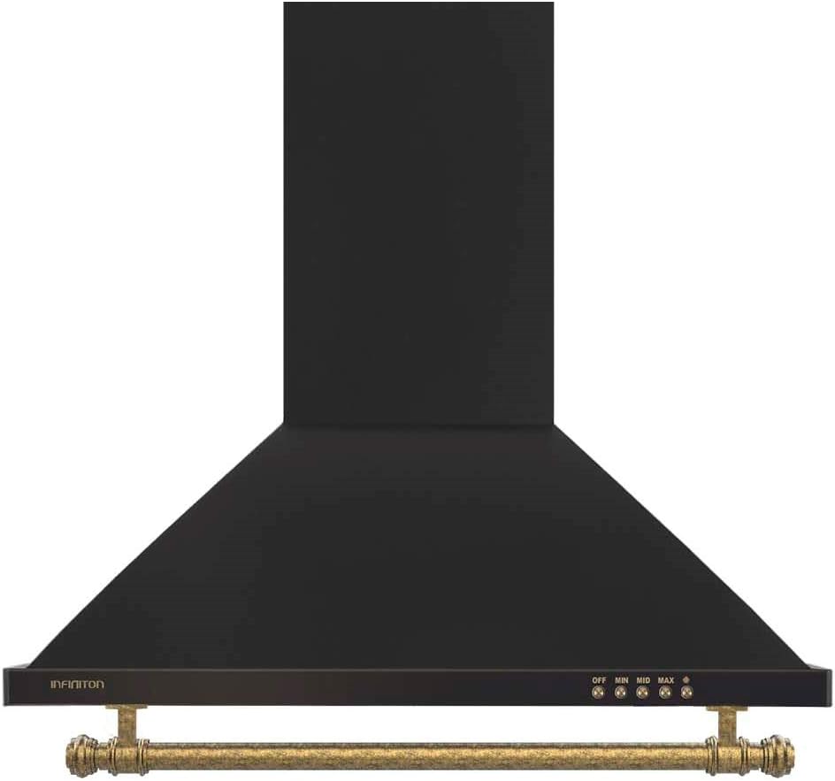 Campana Extractora Infinition 60cm, 400m³/h, LED, 2 Motores, 3 Velocidades