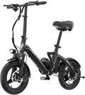 Bodywel T16PRO Bicicleta Eléctrica Plegable 14', E-Bike Compacta con Batería de 36V, Frenos de Disco y Pantalla LED