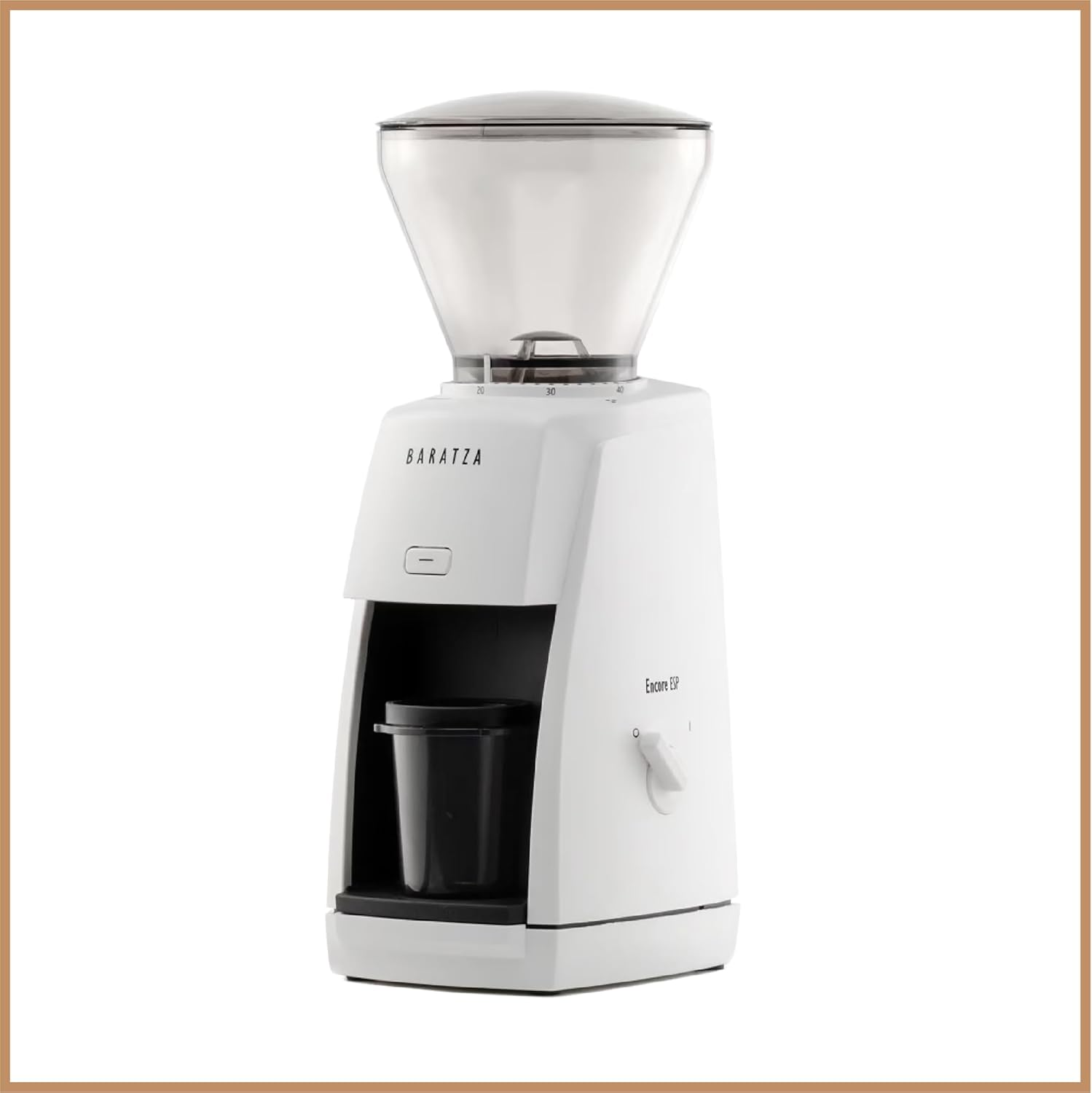 Molinillo de Café Eléctrico Baratza Encore ESP, Blanco, Ideal para Espresso