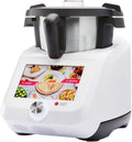 Robot de Cocina Inteligente Silvercrest con Pantalla de 8 Pulgadas y Wi-Fi, 1200W