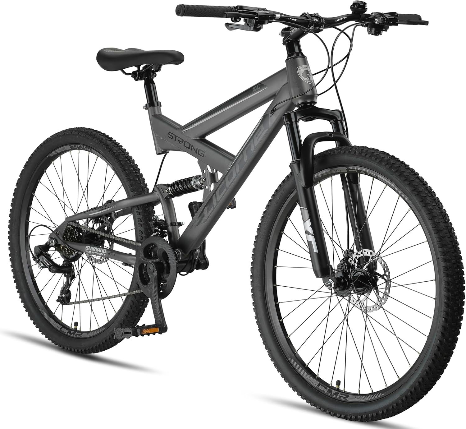 Bicicleta de Montaña Licorne: Ruedas 26-29', Frenos de Disco, 21 Velocidades, Suspensión Completa
