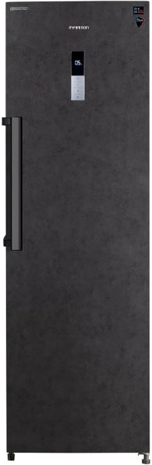 Frigorífico Una Puerta 375L Infinition, 185cm, Acabado Piedra, No Frost, Inverter, LCD