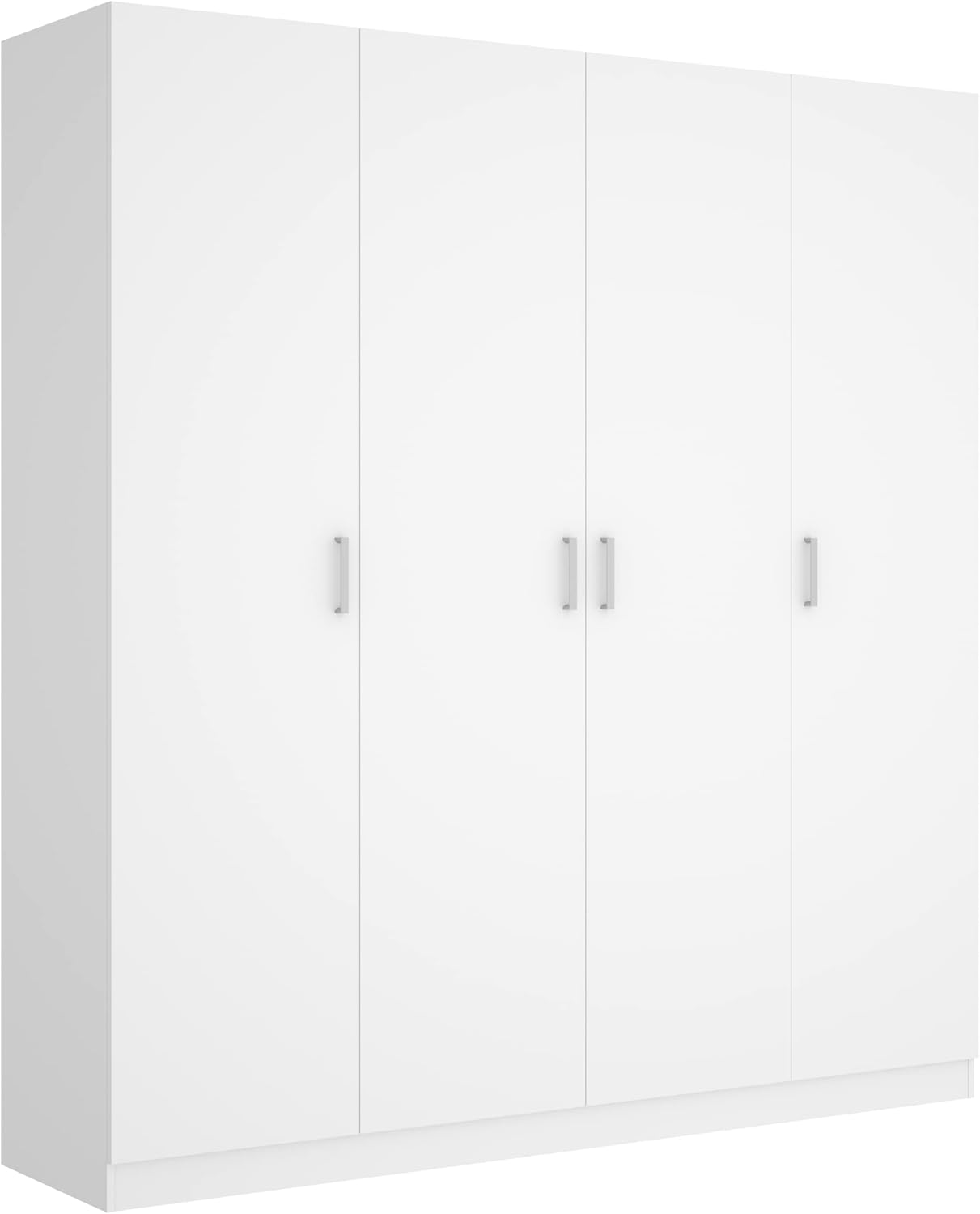 Armario MAXI de 4 puertas en blanco 215x200x52 cm