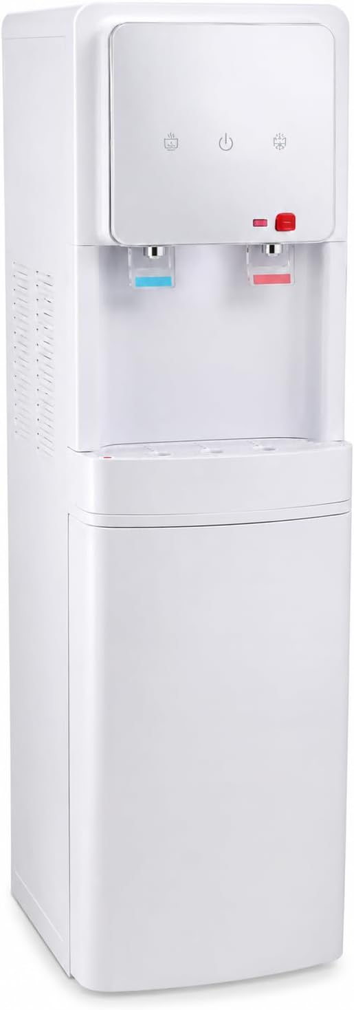 Dispensador de Agua con Ósmosis Inversa, Fuente Fría y Caliente, Sin Botellas