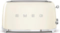 SMEG Tostadora 4 Rebanadas 50's Style Crema