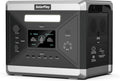 Generador Solar Portátil SolarPlay Q2501, 2160 Wh, Batería LiFeP04 2400 W, Carga Rápida en 2 Horas, Ideal para Camping y Emergencias