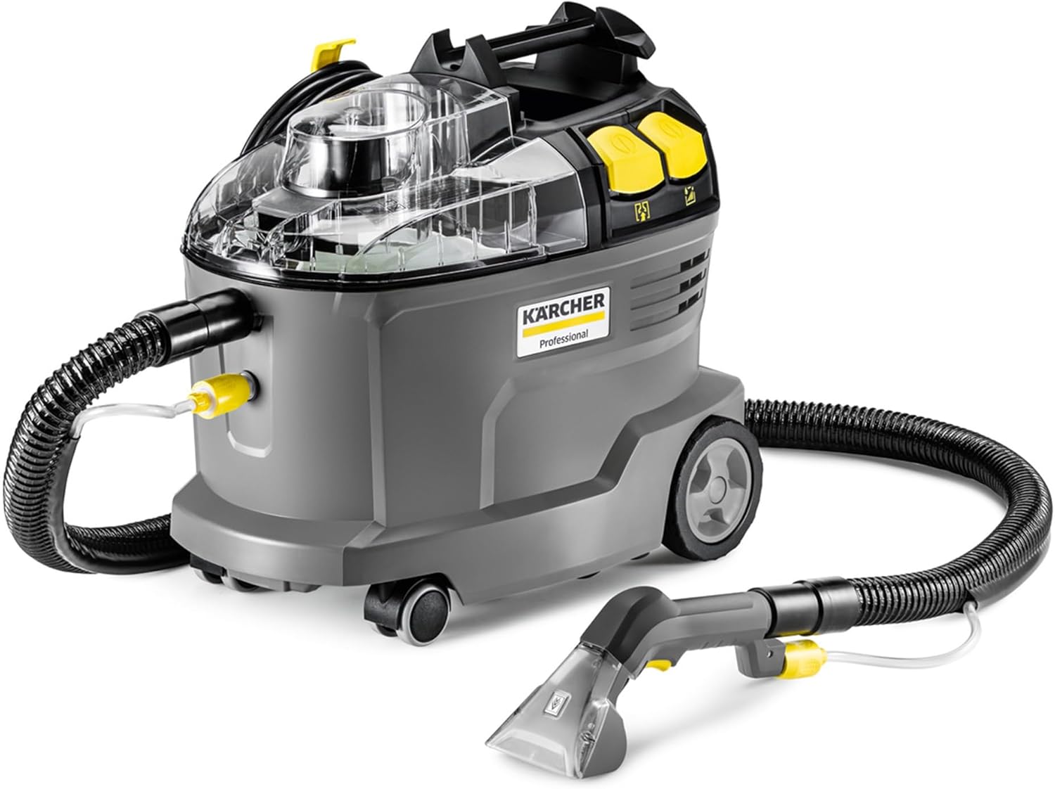 Aspiradora Lava Tapicerías Kärcher Puzzi 8/1, Depósito 8L, Pulverización 1L/min