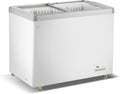 Vitrina de Helados METRO Professional con Puerta de Cristal, 249 L, 4 Cestas, Control Digital, 103.4x65.3x87 cm