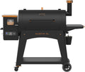 Barbacoa de Pellets PIT BOSS Austin XL Onyx, Ahumador y Parrilla Profesional, 6503 cm²