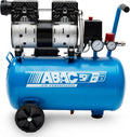 Compresor de Aire Silencioso sin Aceite 24L, 1HP, 8 Bar, 59dB