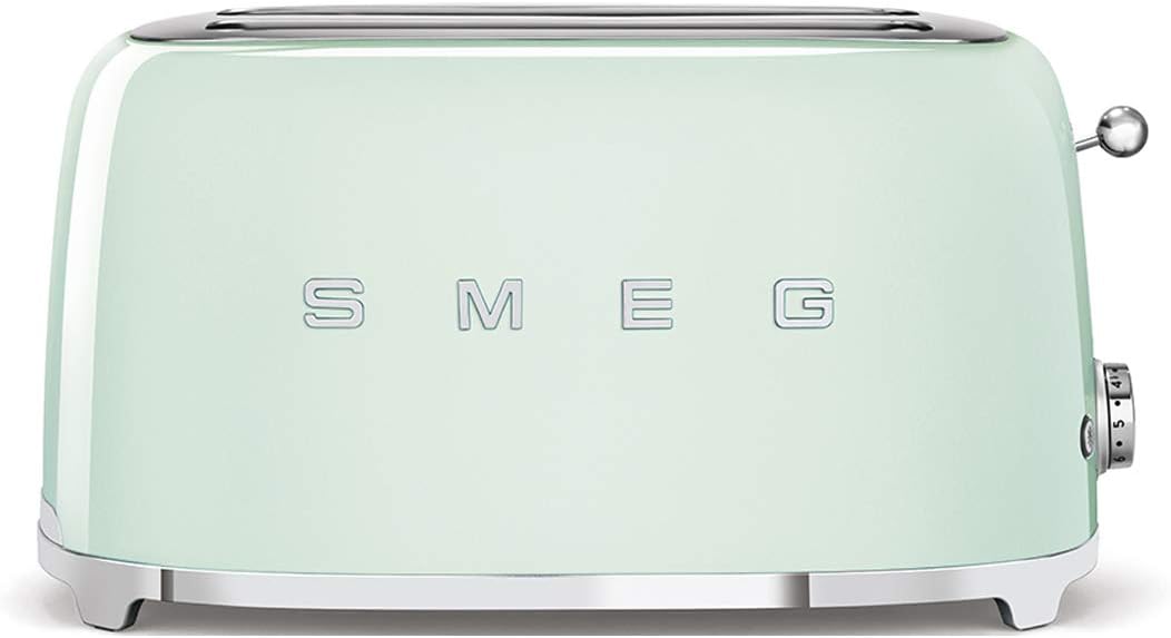 Tostadora SMEG 4 Rebanadas 50's Style Verde Pastel