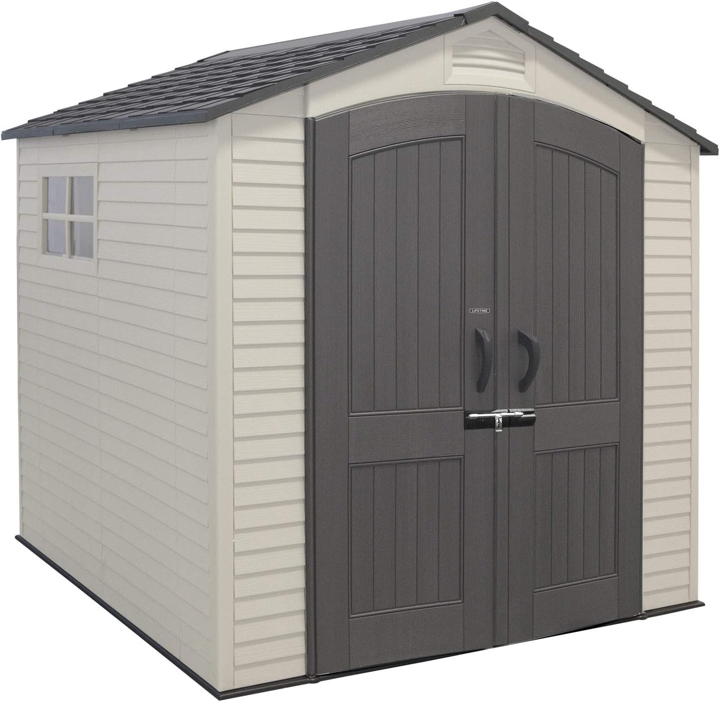 Caseta de Jardín de Polietileno HDPE 214x213x227 cm para Exterior