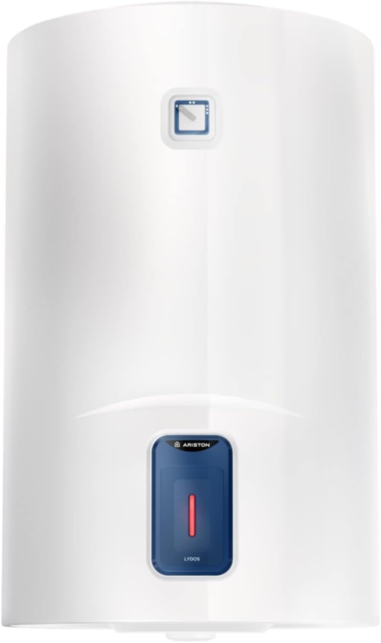 Ariston Lydos R - Calentador de Agua Eléctrico 50L con Regulación Externa y Revestimiento de Titanio