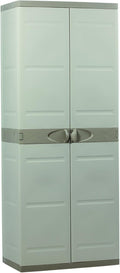 Armario de Plástico Beige Plastiken Titanium 70x44x176 cm