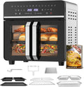 Horno de Aire XXL 23L con Puertas Francesas y Smart-Touch, 15 Modos, 13 Accesorios
