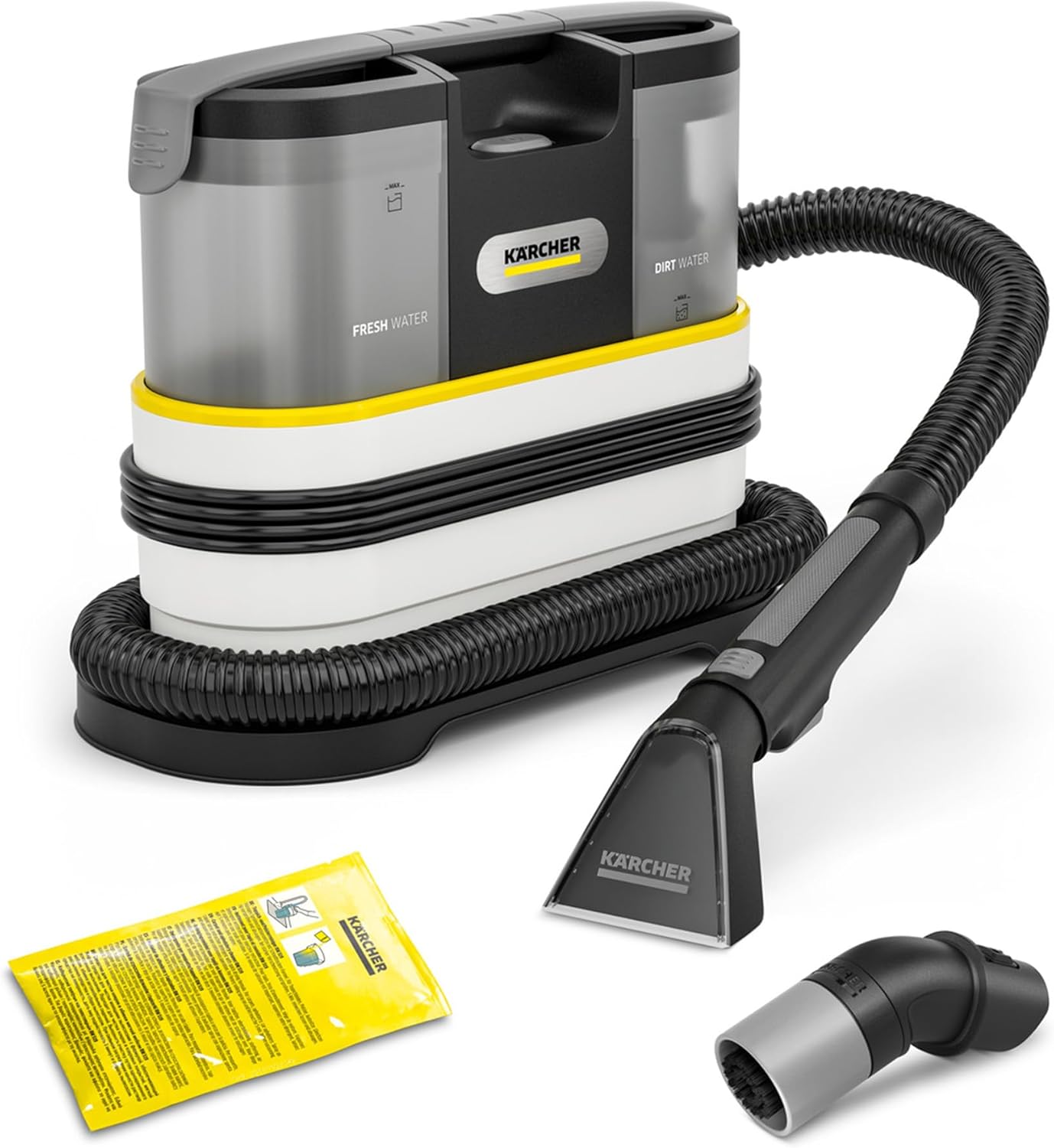 Kärcher Lavadora Aspiradora SE 2 Spot Care 450W 1.5L Incluye Boquillas y Limpiador
