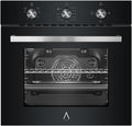 Horno de Gas NEPTUNO ELITE Cristal Negro con Encendido Automático