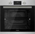Horno de Gas Integrado Teknix 60 cm, 63 L, Convertible a GLP, Pantalla Digital, Acero Inoxidable