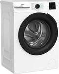 Lavadora Beko 10Kg 1400RPM Clase A con Motor Inverter, Blanco